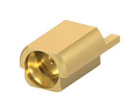 Złącze koncentryczne Montaż na płytce Męski 50Ω typ złącza Złącze SMPM Lutowane