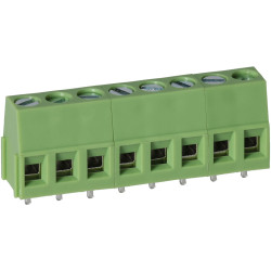 TruConnect 212226 5.0mm 8 Way Rising Clamp Terminal Block