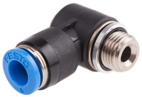 Złączka pneumatyczna G 1/8 męskie Wciskane 6 mm Festo Adapter gwintowany kolankowy G 1/8 męskie