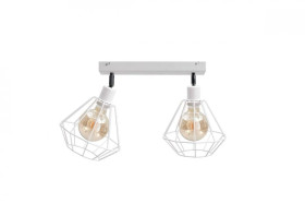 Spot loftowy 2xE27 FOSKAL WHITE