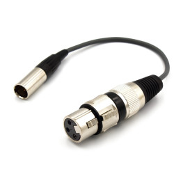 ADAPTER WTYK XLR MINI NA GNIAZDO XLR VITALCO