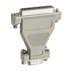 Serial Port Adapter DB9 male / DB25 female