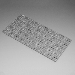 Adafruit Swirly Aluminum Mounting Grid for 0.1" Spaced PCBs