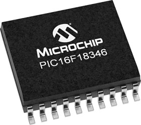 Mikrokontroler Microchip PIC16F SOIC 20-pinowy Montaż powierzchniowy PIC 28 kB 8bit CAN: 32MHz RAM:2 kB Ethernet: Flash
