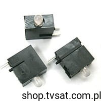 1808.8035 LED 3mm Red/Green in Case THT MENTOR