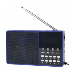 Radio przenośne AM/FM RD-180 Niebiesko-Czarne DARTEL