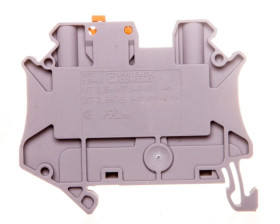 Złączka przelotowa 2-przewodowa z odłącznikiem nożowym 0,14-4mm2 szara UT 2,5-MT 3046362 /50szt./