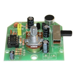 J-211 Mały podsłuchiwacz, wzmacniacz słuchawkowy, zasil 9V