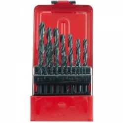 Zestaw wierteł HSS 1.0-10.0mm w metalowej kasecie