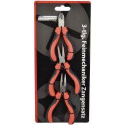 Br&#xFC;der Mannesmann M10850 Pliers Set 3-Piece Durable Workshop Tool