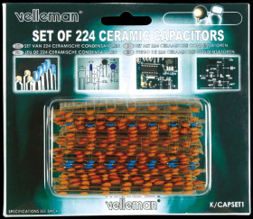 K/CAP1 Set: ceramic capacitors, 224 pieces