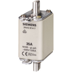 Siemens 3NA38307 NH Safety fuse 500 V Size 00 100 A