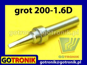 Grot 200-1.6D - płaski dłuto 1,6mm