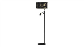 Lampa Stojąca Senso Black/Gold 1Xe27 + 1X Mini Gu10 Mlp7300 Milagro