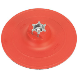Sealey PTCBPV3 Hook-and-Loop Backing Pad &#xD8;120mm M14 x 2mm