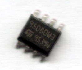 Pamięć szeregowa EEPROM SPI 8k M95080 SO8 (SMD) ST (zam.25C080)