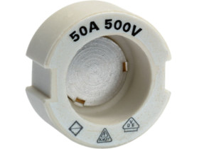 Bezpiecznik D SIII/E33 50A 500V biała HAGER