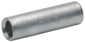 Butt connector, uninsulated, 35 mm², AWG 2, metal, 50 mm, 125R