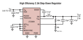 2.5A, 15V Monolithic Synchronous Step-Down Regulator