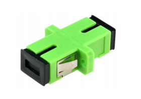 Adapter światłowodowy bezkołnierzowy jednomodowy SM SC/APC simplex ALANTEC FOA-SCA-SMSS