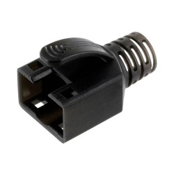 econ connect KSC6ASW bend protection for Cat. 6A Plug black 1pc
