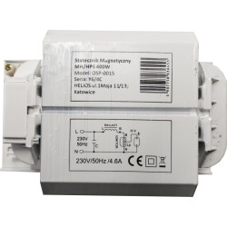 Statecznik elektromagnetyczny do lamp wysokoprężnych 400W OSP-0015 Helios
