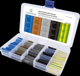 1812CA007 Heat-shrink tubing set DIN VDE 0293-308 colour code, pack of 100
