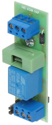 Moduł konfigurowalnego przekaźnika przełącznego 10-16VDC 10A(max), 30VDC/50VAC (max) NO/NC PK1-12-PST
