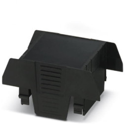 Upper part of housing, ABS/PC, (W x H x D) 45.1 x 74.65 x 36.95 mm, black, for enclosure, 1074963