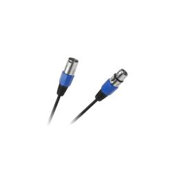 Złącze mikrofonowe XLR wt.3p/gn.3p 10m / KPO2756-10