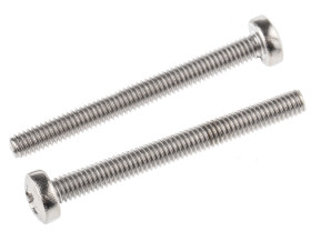 Śruby maszynowe M4 łeb z łbem walcowym soczewkowym Stal nierdzewna długość 40.0mm skok 0.70mm