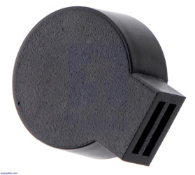 Pololu 9mm Electromagnetic Buzzer: 30Ω, 3-7V, Side Opening