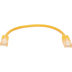 TruConnect TRUP5E0.25YW 25cm CAT 5E UTP PVC Full Copper Patch Lead - Yellow