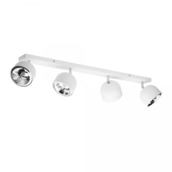 Lampa sufitowa ALTEA WHITE 4 PŁ + żarówki 6516 TK Lighting