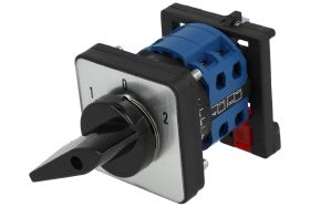 Przełącznik; krzywkowy; obrotowy; LW26-20-M1-F/2P102DIN-RAIL; 3 pozycje; ON-OFF-ON; 60°; bistabilny; na szynę DIN; 2 tory; 2 war