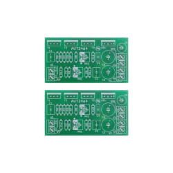 Wzmacniacz słuchawkowy klasy A - PCB's do projektu AVT 2464