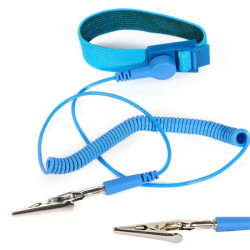 Opaska antystatyczna na rękę klips ESD uziemiający 1,5m