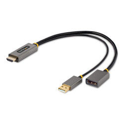 Kabel DisplayPort długość 20mm B: Display Port A: HDMI v. 1.2 StarTech.com 3840 x 2160