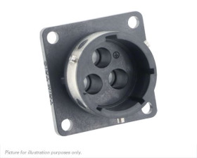 Złącze okrągłe 3-pinowe Męski Souriau Sunbank by Eaton Żeński Montaż na kołnierzu MIL-DTL-26482 rozmiar 14