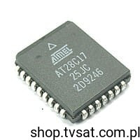 AT28C17-25JC 16Kbit EEPROM SMD-PLCC32 ATMEL