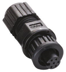 Złącze wielostykowe przemysłowe 6-pinowe Miniaturowe, panelowe Gniazdo Amphenol Industrial