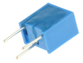 Potencjometr dostrojczy 500Ω THT 0.25W 12 -zwoje Regulacja górna 1,78 mm