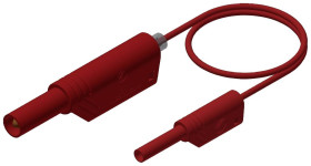 Przewód pomiarowy Hirschmann Test & Measurement MAL S WS 2-4 100/1, czerwony