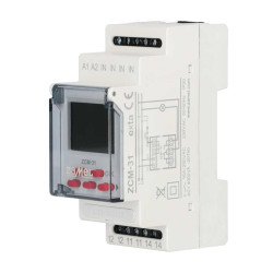 Programator czasowy 1-KAN. astronomiczny 230V AC TYP: ZCM-31 EXTA