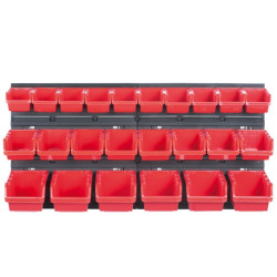 Tablica narzędziowa KOR2-S411 - zestaw z kuwetami - Kistenberg