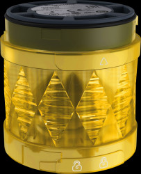 XVUC28 LED light element, yellow, continuous light, 24V, for signal col