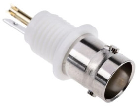 Złącze BNC, 50, 4GHz, Żeński, Lutowane, Montaż na panelu