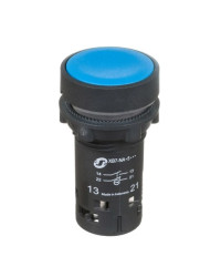 Przycisk sterowniczy 22mm niebieski z samopowrotem 1Z 1R XB7NA65