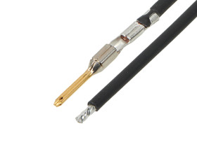 Wstępnie zaciskane przewody, seria: MX150, dł.: 600mm