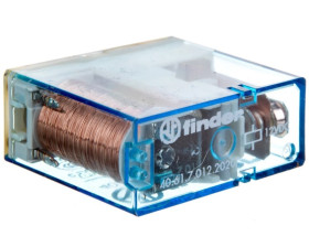 Przekaźnik miniaturowy do płytki drukowanej 1P 16A 12V DC, styki AgCdO, stopień szczelności RTII 40.61.7.012.2020